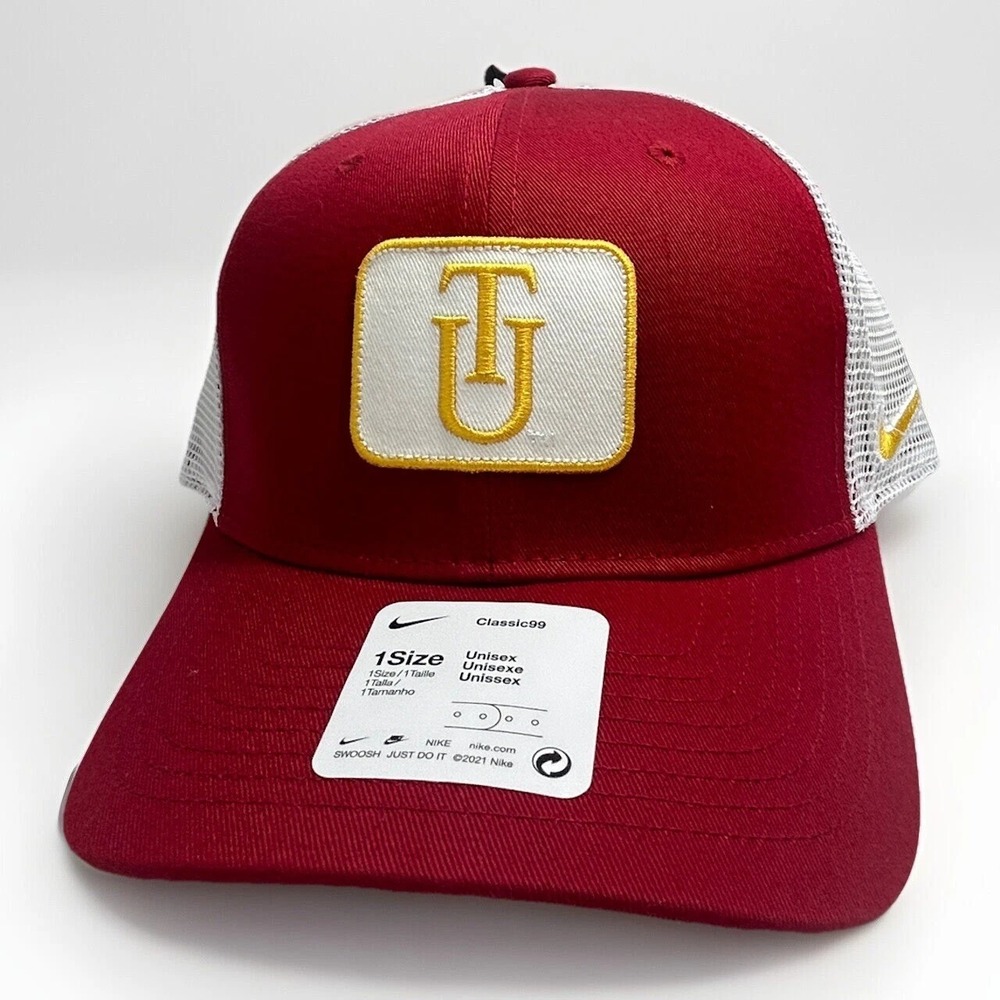 Men's Nike Tuskegee Golden Tigers Classic 99 Trucker Adjustable Snapback Hat